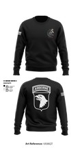 2nd Flt Platoon, B/101 Avn Regt, 101st ABN DIV 10364958 Crew Neck Sweatshirt - 2