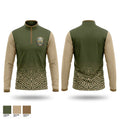 Airborne Veterans Gold Club 26189096 Quarter Zip Jacket - 1
