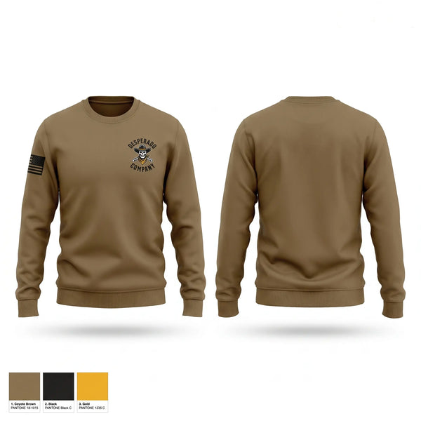 Crew Neck Sweatshirt, Delta Company 1-297, National Guard, Teamtime, Team time, sublimation, custom sports apparel, team uniforms, spirit wear, spiritwear, sports uniforms, custom shirts, team store, custom team store, fundraiser sports, apparel fundraiser