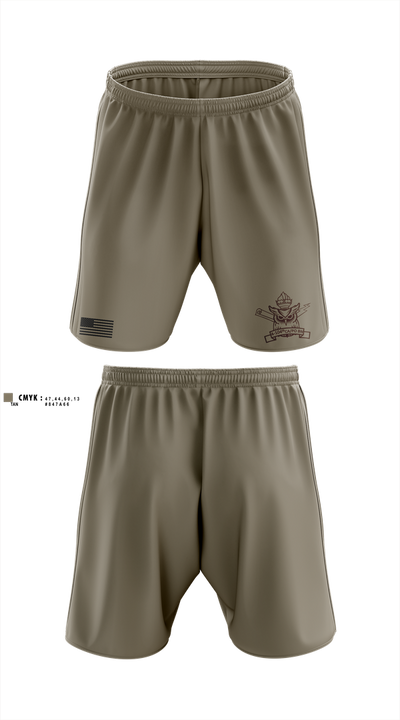 4th/104th BN (CA/PO) 7380170 Athletic Shorts With Pockets - 4