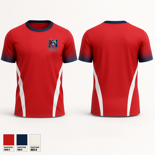 Short Sleeve Performance Shirt, Mull Mustangs, Men's Basketball, Teamtime, Team time, sublimation, custom sports apparel, team uniforms, spirit wear, spiritwear, sports uniforms, custom shirts, team store, custom team store, fundraiser sports, apparel fundraiser