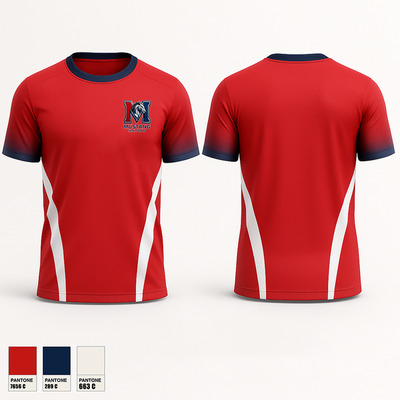 Mull Mustangs 47908731 Short Sleeve Performance Shirt - 1