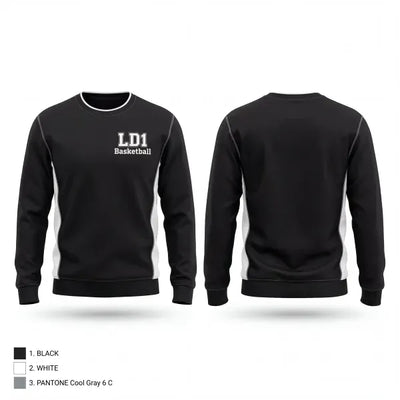LD1 Basketball 3642580 Crew Neck Sweatshirt - 1