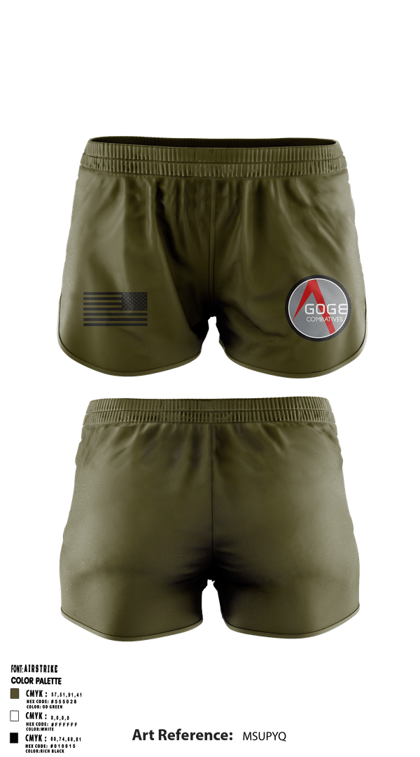 Ranger Panties, Agoge Combatives, , Teamtime, Team time, sublimation, custom sports apparel, team uniforms, spirit wear, spiritwear, sports uniforms, custom shirts, team store, custom team store, fundraiser sports, apparel fundraiser