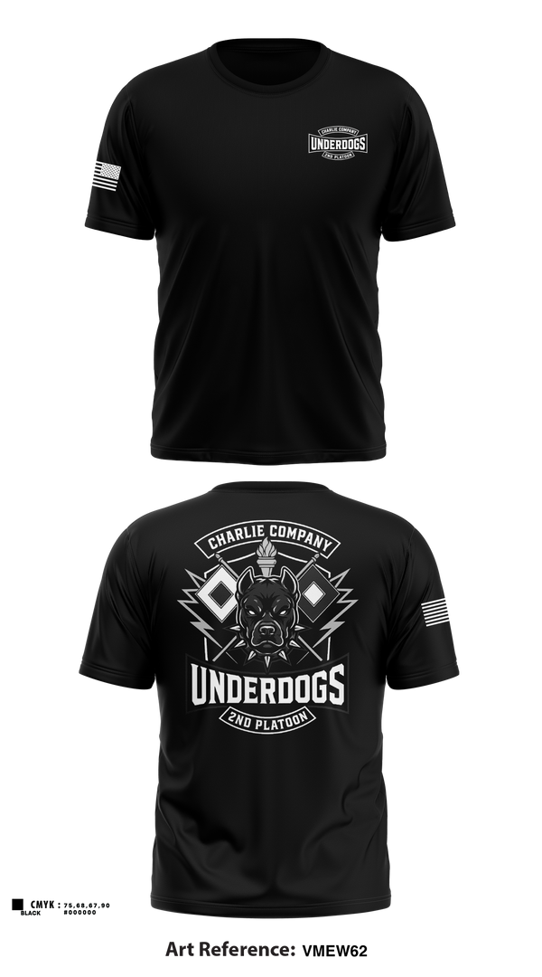 Short Sleeve Performance Shirt, C co 2nd plt Underdogs, Army, Teamtime, Team time, sublimation, custom sports apparel, team uniforms, spirit wear, spiritwear, sports uniforms, custom shirts, team store, custom team store, fundraiser sports, apparel fundraiser