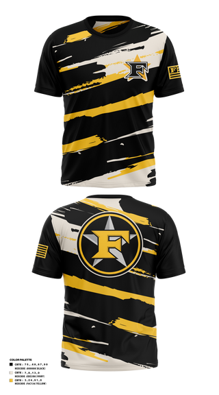Soft Poly Tee Cotton Like Feel, Five Star Mafia, Baseball, Teamtime, Team time, sublimation, custom sports apparel, team uniforms, spirit wear, spiritwear, sports uniforms, custom shirts, team store, custom team store, fundraiser sports, apparel fundraiser