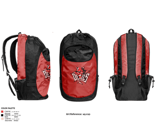 Gear Bag, Red Springs Red Devils, Women's Basketball, Teamtime, Team time, sublimation, custom sports apparel, team uniforms, spirit wear, spiritwear, sports uniforms, custom shirts, team store, custom team store, fundraiser sports, apparel fundraiser