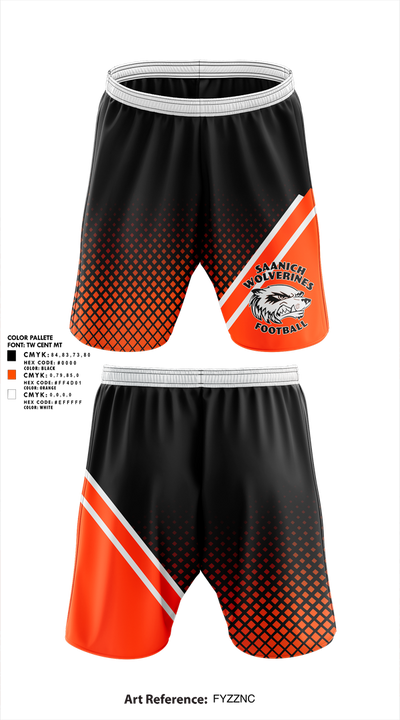 Greater Victoria Minor Football Association 73854823 Athletic Shorts With Pockets - 1