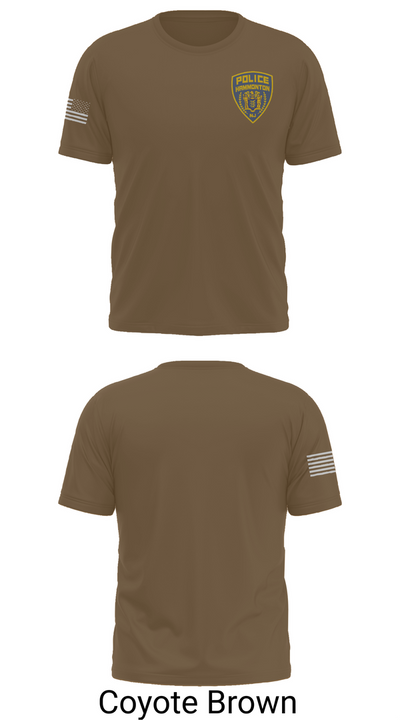 Hammonton Police 88438109 Short Sleeve Performance Shirt - 15
