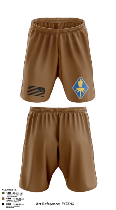 USAICOE 15573952 Athletic Shorts With Pockets - 2