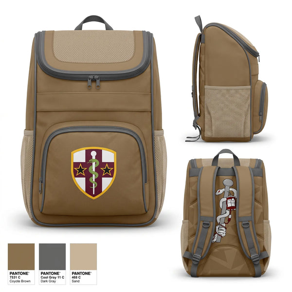 Gear Bag, 7220th Medical Support Unit, Army, Teamtime, Team time, sublimation, custom sports apparel, team uniforms, spirit wear, spiritwear, sports uniforms, custom shirts, team store, custom team store, fundraiser sports, apparel fundraiser