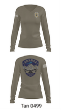 Valdez Police Department 14308255 Women's Long Sleeve V-neck Shirt - 11