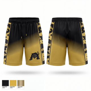 Athletic Shorts With Pockets, Blackcats, Men's Basketball, Teamtime, Team time, sublimation, custom sports apparel, team uniforms, spirit wear, spiritwear, sports uniforms, custom shirts, team store, custom team store, fundraiser sports, apparel fundraiser