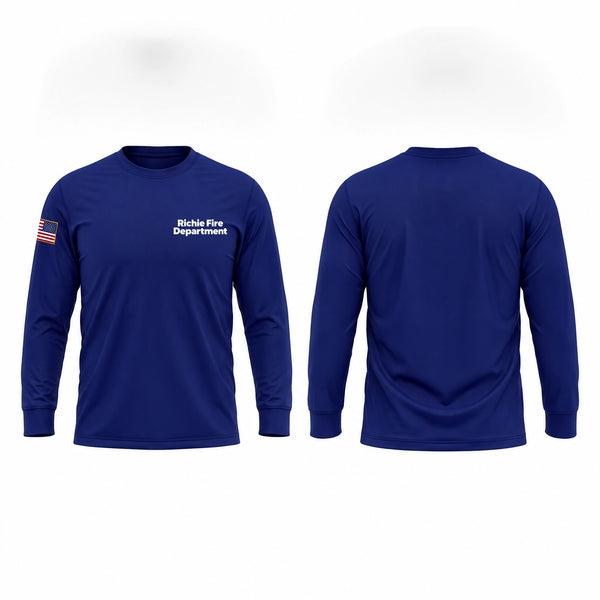 Long Sleeve Performance Shirt, Richie Fire Department, Fire Department, Teamtime, Team time, sublimation, custom sports apparel, team uniforms, spirit wear, spiritwear, sports uniforms, custom shirts, team store, custom team store, fundraiser sports, apparel fundraiser