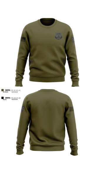 Crew Neck Sweatshirt, Alexandria Police Department Special Operations, Police, Teamtime, Team time, sublimation, custom sports apparel, team uniforms, spirit wear, spiritwear, sports uniforms, custom shirts, team store, custom team store, fundraiser sports, apparel fundraiser