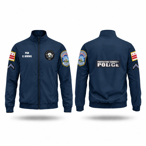 Windbreaker, Protective Services Police, Police, Teamtime, Team time, sublimation, custom sports apparel, team uniforms, spirit wear, spiritwear, sports uniforms, custom shirts, team store, custom team store, fundraiser sports, apparel fundraiser