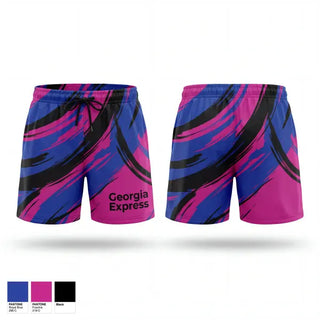 Athletic Shorts With Pockets, Georgia Express, Softball, Teamtime, Team time, sublimation, custom sports apparel, team uniforms, spirit wear, spiritwear, sports uniforms, custom shirts, team store, custom team store, fundraiser sports, apparel fundraiser