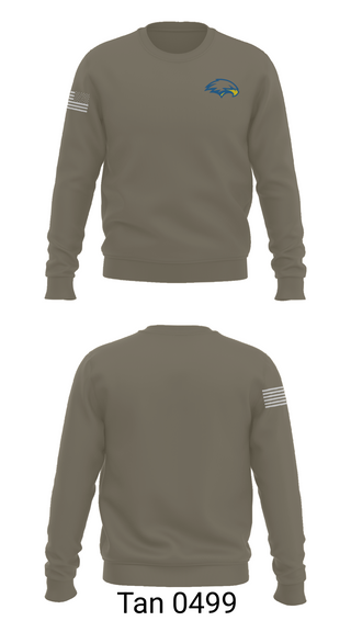 Crew Neck Sweatshirt, Ruskin Highschool MCJROTC, Marines, Teamtime, Team time, sublimation, custom sports apparel, team uniforms, spirit wear, spiritwear, sports uniforms, custom shirts, team store, custom team store, fundraiser sports, apparel fundraiser