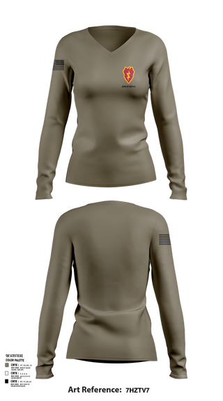 Womens Long Sleeve Vneck Shirt, 3-7 FA, , Teamtime, Team time, sublimation, custom sports apparel, team uniforms, spirit wear, spiritwear, sports uniforms, custom shirts, team store, custom team store, fundraiser sports, apparel fundraiser