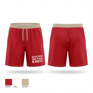 Athletic Shorts With Pockets, South Point High School NJROTC, Navy, Teamtime, Team time, sublimation, custom sports apparel, team uniforms, spirit wear, spiritwear, sports uniforms, custom shirts, team store, custom team store, fundraiser sports, apparel fundraiser