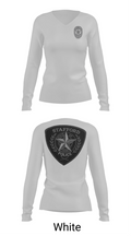 STAFFORD POLICE DEPARTMENT 96268880 Women's Long Sleeve V-neck Shirt - 11