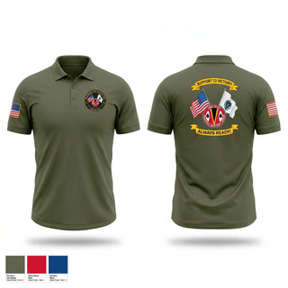 Short Sleeve Performance Polo, HHC 151st RSG, Army, Teamtime, Team time, sublimation, custom sports apparel, team uniforms, spirit wear, spiritwear, sports uniforms, custom shirts, team store, custom team store, fundraiser sports, apparel fundraiser