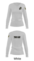 Eastern Panhandle Cavalry 42907546 Women's Long Sleeve V-neck Shirt - 16