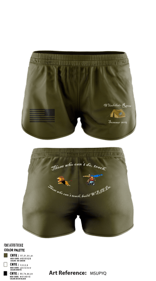 Ranger Panties, AOB-S, Army, Teamtime, Team time, sublimation, custom sports apparel, team uniforms, spirit wear, spiritwear, sports uniforms, custom shirts, team store, custom team store, fundraiser sports, apparel fundraiser