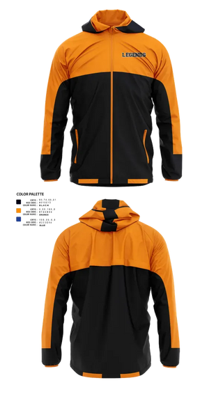 Windbreaker, Legends, Softball, Teamtime, Team time, sublimation, custom sports apparel, team uniforms, spirit wear, spiritwear, sports uniforms, custom shirts, team store, custom team store, fundraiser sports, apparel fundraiser