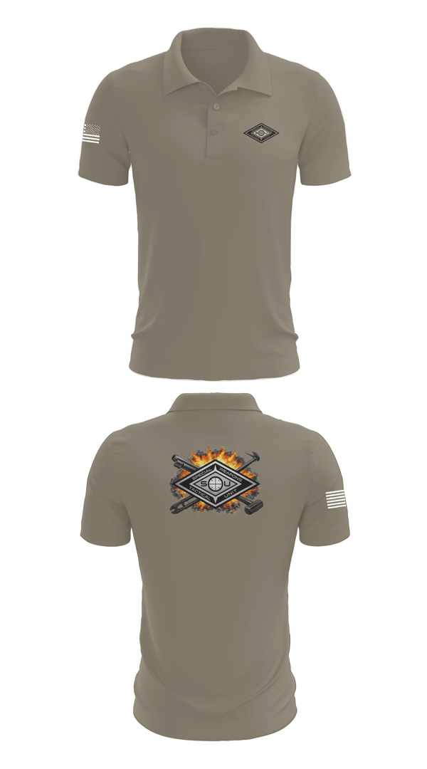 Short Sleeve Performance Polo, Boise Police SOU, Police, Teamtime, Team time, sublimation, custom sports apparel, team uniforms, spirit wear, spiritwear, sports uniforms, custom shirts, team store, custom team store, fundraiser sports, apparel fundraiser