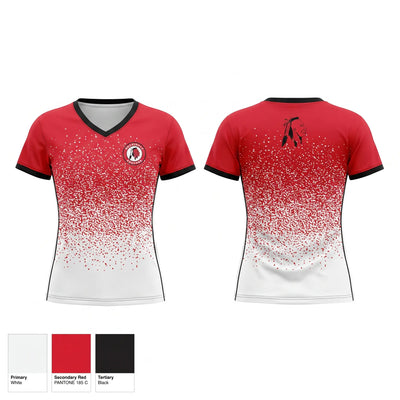 Badger XC Women's Short Sleeve V-neck Shirt - 1