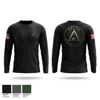 Long Sleeve Performance Shirt, Delta narcotics task force, Police, Teamtime, Team time, sublimation, custom sports apparel, team uniforms, spirit wear, spiritwear, sports uniforms, custom shirts, team store, custom team store, fundraiser sports, apparel fundraiser