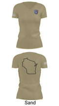 Waukesha recruiting station 70828393 Women's Short Sleeve V-neck Shirt - 88