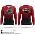 Oklahoma Reapers Women's Long Sleeve V-neck Shirt - 1