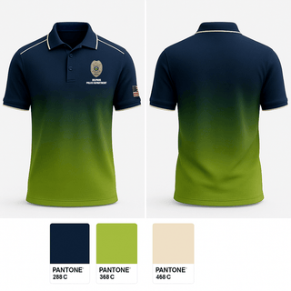 Short Sleeve Performance Polo, Delphos Police Department, Police, Teamtime, Team time, sublimation, custom sports apparel, team uniforms, spirit wear, spiritwear, sports uniforms, custom shirts, team store, custom team store, fundraiser sports, apparel fundraiser