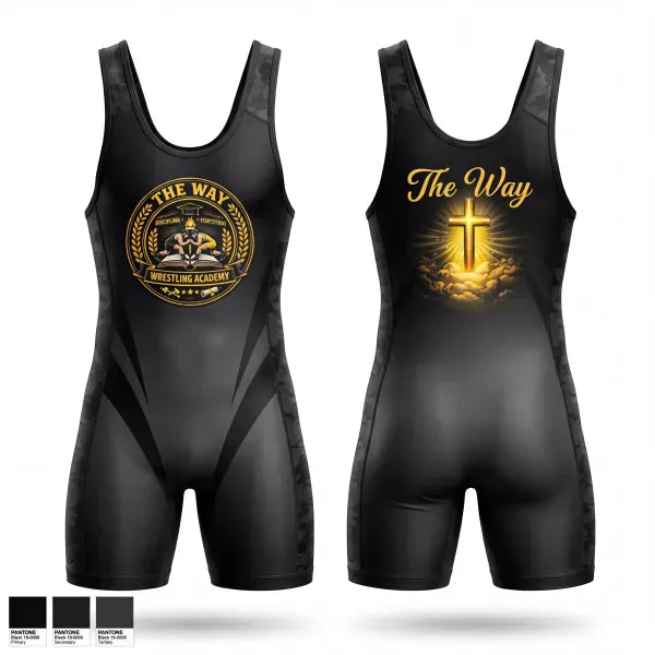 Wrestling Singlet, The Way, Wrestling, Teamtime, Team time, sublimation, custom sports apparel, team uniforms, spirit wear, spiritwear, sports uniforms, custom shirts, team store, custom team store, fundraiser sports, apparel fundraiser