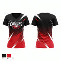 Eagles Women's Short Sleeve V-neck Shirt - 1