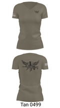 CSPD SWAT 8579854 Women's Short Sleeve V-neck Shirt - 6