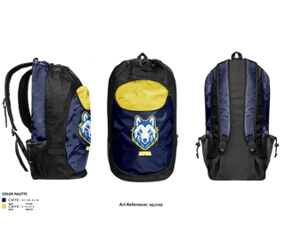 Gear Bag, Aspira, Women's Basketball, Teamtime, Team time, sublimation, custom sports apparel, team uniforms, spirit wear, spiritwear, sports uniforms, custom shirts, team store, custom team store, fundraiser sports, apparel fundraiser