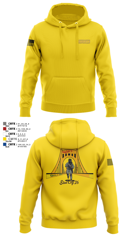 Hoodie, 171st Emergency Management Flight, , Teamtime, Team time, sublimation, custom sports apparel, team uniforms, spirit wear, spiritwear, sports uniforms, custom shirts, team store, custom team store, fundraiser sports, apparel fundraiser