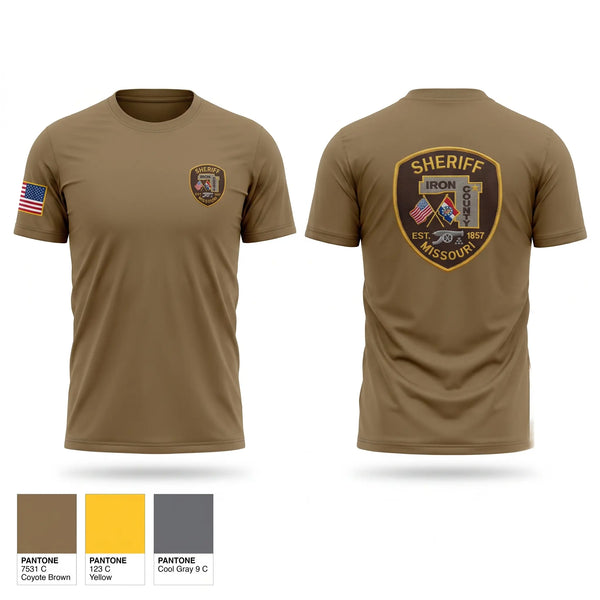 Short Sleeve Performance Shirt, Iron County Sheriffs Office, Police, Teamtime, Team time, sublimation, custom sports apparel, team uniforms, spirit wear, spiritwear, sports uniforms, custom shirts, team store, custom team store, fundraiser sports, apparel fundraiser