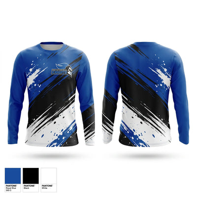 Mount Saint Mary College Swimming Long Sleeve Performance Shirt 1