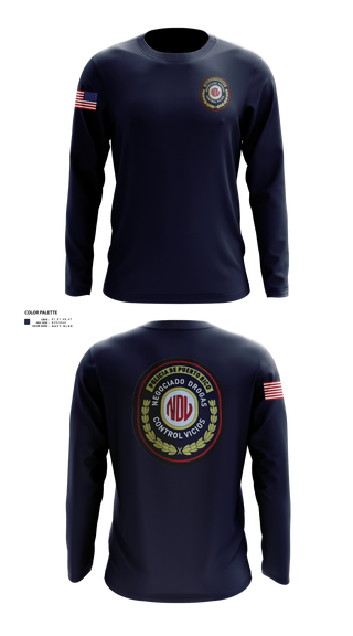 Long Sleeve Performance Shirt, Drugs And Narcotics Intelligence Vice Squad, Police, Teamtime, Team time, sublimation, custom sports apparel, team uniforms, spirit wear, spiritwear, sports uniforms, custom shirts, team store, custom team store, fundraiser sports, apparel fundraiser