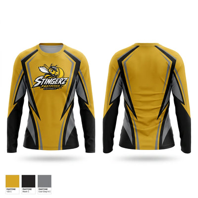 Bucks Stingerz Long Sleeve Performance Shirt 1