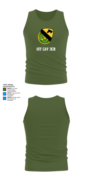 1st Cav 3CR 22311703 Tank Top - 59