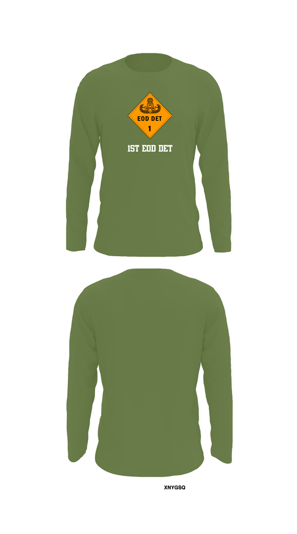 Long Sleeve Performance Shirt, 1st EOD DET, , Teamtime, Team time, sublimation, custom sports apparel, team uniforms, spirit wear, spiritwear, sports uniforms, custom shirts, team store, custom team store, fundraiser sports, apparel fundraiser