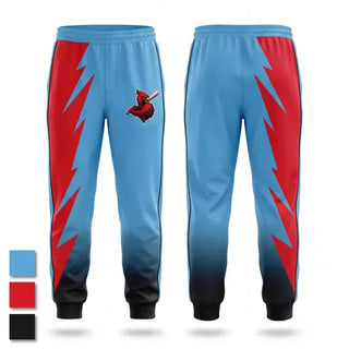 Sweatpants, Cardinals, Baseball, Teamtime, Team time, sublimation, custom sports apparel, team uniforms, spirit wear, spiritwear, sports uniforms, custom shirts, team store, custom team store, fundraiser sports, apparel fundraiser