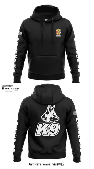 Hoodie, Anniston Police Department, Police, Teamtime, Team time, sublimation, custom sports apparel, team uniforms, spirit wear, spiritwear, sports uniforms, custom shirts, team store, custom team store, fundraiser sports, apparel fundraiser