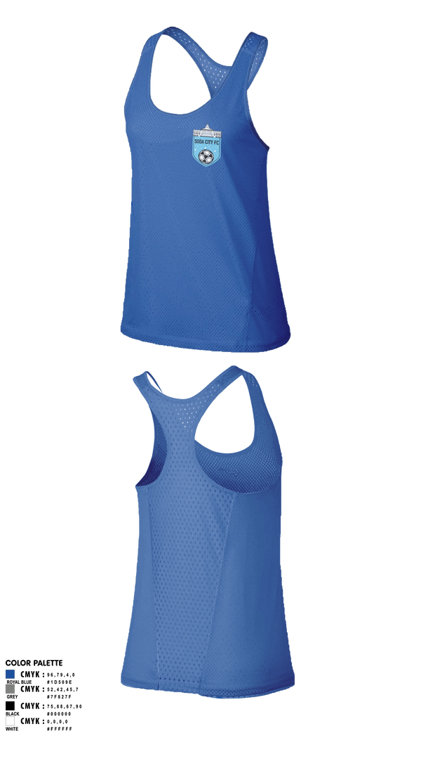 Womens Track Singlet, Soda City FC, Men's Soccer, Teamtime, Team time, sublimation, custom sports apparel, team uniforms, spirit wear, spiritwear, sports uniforms, custom shirts, team store, custom team store, fundraiser sports, apparel fundraiser