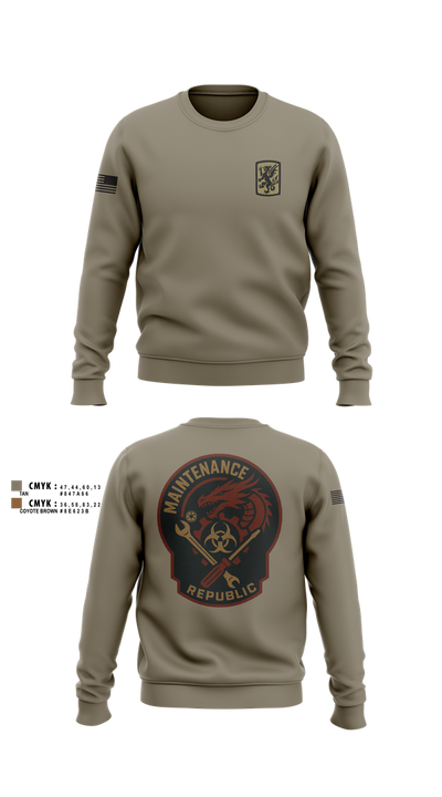 411Th CBRN 48851239 Crew Neck Sweatshirt - 1
